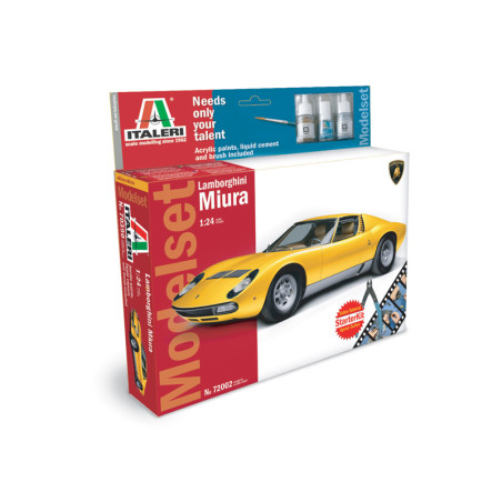 MODELO 1:24 LAMBORGHINI MIURA
