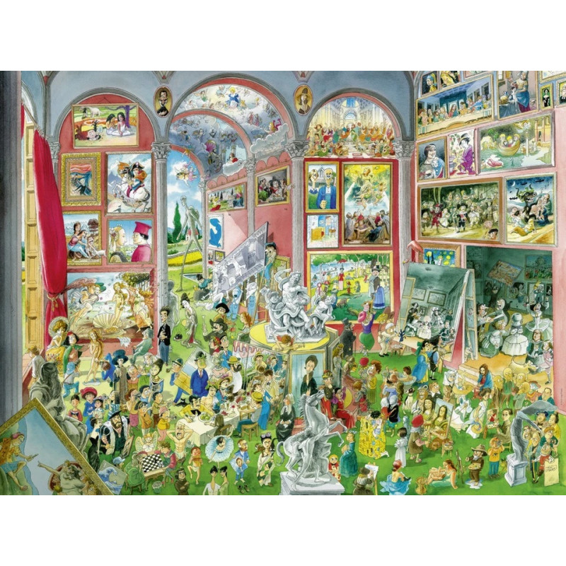 Puzzle 1500 pzs. PRADES, Masterpieces