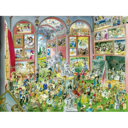 Puzzle 1500 pzs. PRADES, Masterpieces