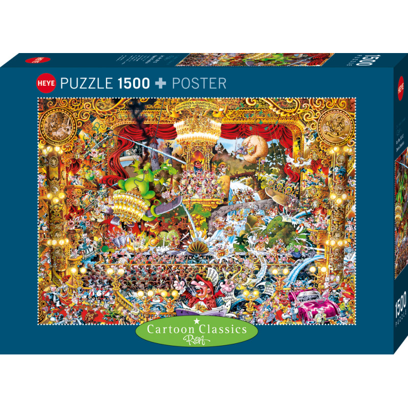 Puzzle 1500 pzs. RYBA, Opera Chaotica