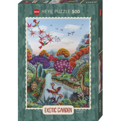 Puzzle 500 pzs. EXOTIC GARDEN Plant Paradise