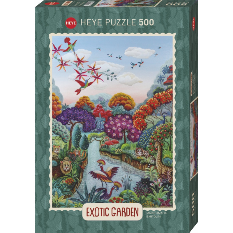 Puzzle 500 pzs. EXOTIC GARDEN Plant Paradise