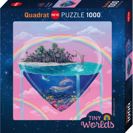 Puzzle 1000 pzs.TINY WORLDS, The Dolphins