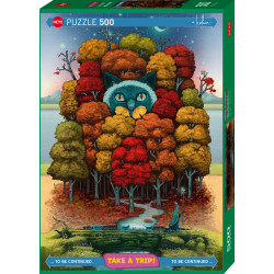 Puzzle 500 pzs. Take A Trip! With Andy Kehoe