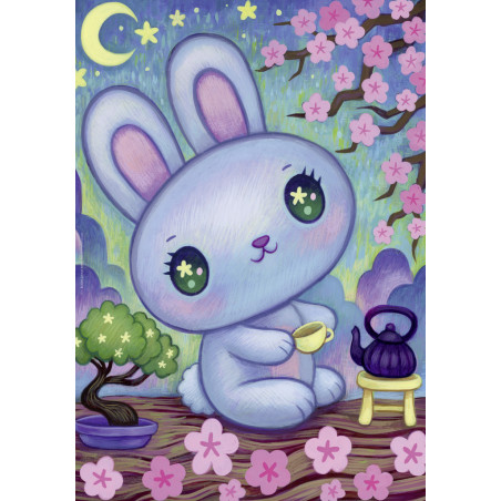 Puzzle 500 pzs. KETNER, Bunny Zen Garden