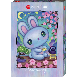Puzzle 500 pzs. KETNER, Bunny Zen Garden
