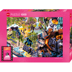 Puzzle 1000 pzs. Movie Masters, Peter Jackson Films