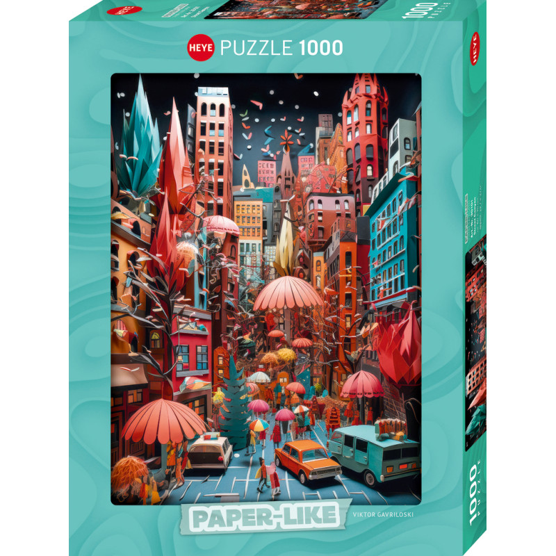 Puzzle 1000 pzs. Paper-Like, Street Canyon