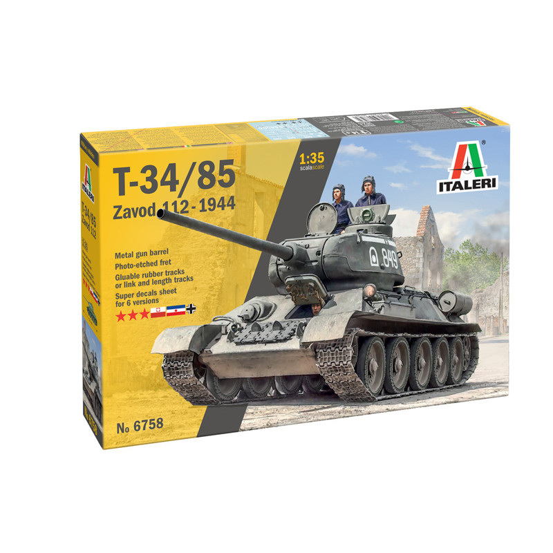 MODELO 1:35 T34/85 ZAVOD 112