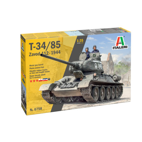 MODELO 1:35 T34/85 ZAVOD 112