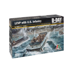 MODELO 1:35 LCVP with U.S. Infantry
