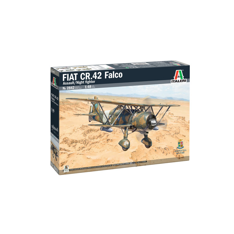 MODELO 1:48 FIAT CR.42 FALCO ASSAULT/NIGHT FIGHTER