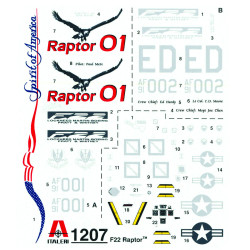 MODELO 1:72 F-22 RAPTOR