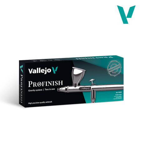 AEROGRAFO PROFINISH "BY VALLEJO" 2 EN 1