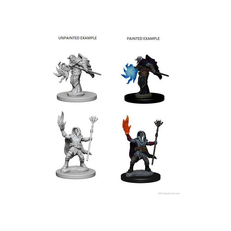 MINIATURAS D&D: ELF MALE WIZARD