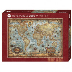 Puzzle 2000 pzs. ZIGIC, The World