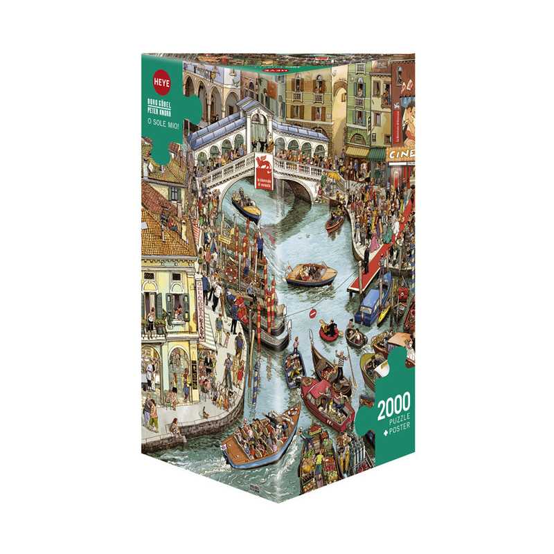 Puzzle 2000 pzs. GOBEL & KNORR, O Sole Mio!