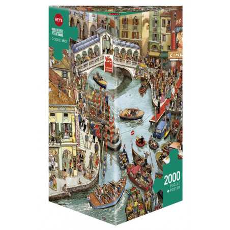 Puzzle 2000 pzs. GOBEL & KNORR, O Sole Mio!