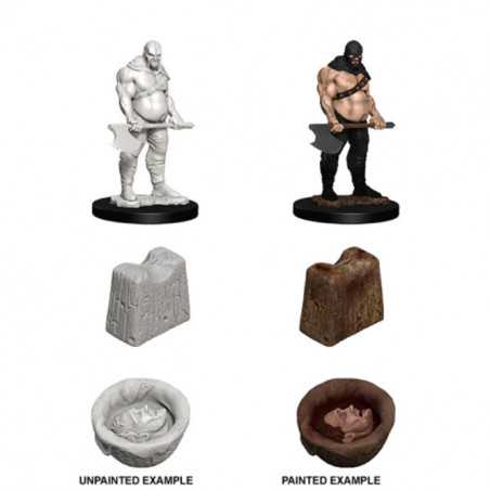 MINIATURAS WIZKIDS: EXECUTIONER & CHOPPING BLOCK