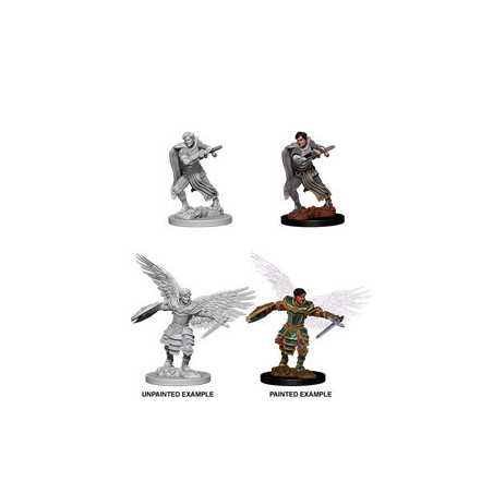 MINIATURAS D&D: MALE AASIMAR FIGTHER