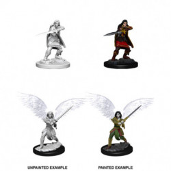 MINIATURAS D&D: FEMALE AASIMAR FIGTHER
