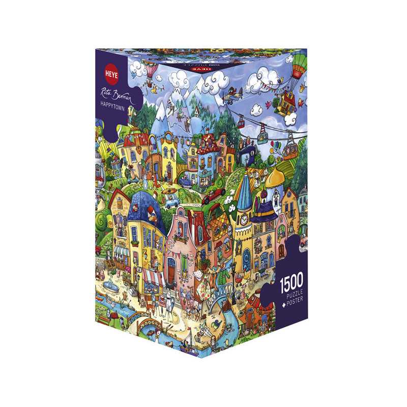 Puzzle 1500 pzs. BERMAN, Happytown