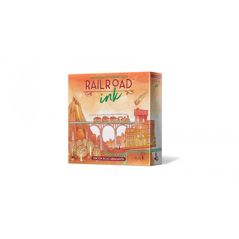 RAILROAD INK: EDICION ROJO ABRASADOR