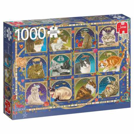 Puzzle 1000 pzs. Francien, Cat Horoscope