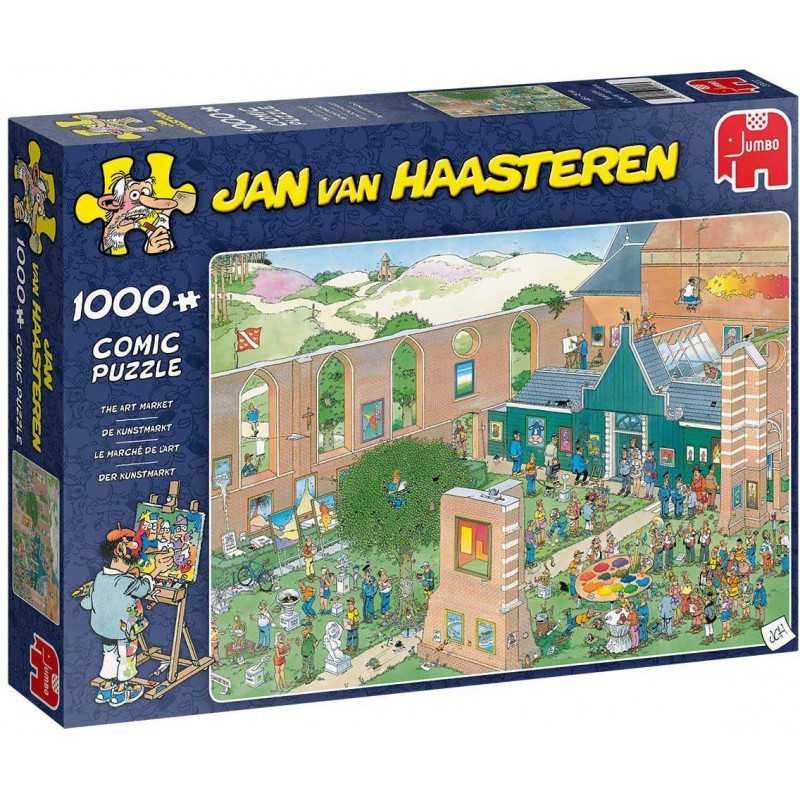 Puzzle 1000 pzs. Jan van Haasteren, The Art Market