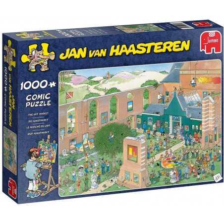 Puzzle 1000 pzs. Jan van Haasteren, The Art Market