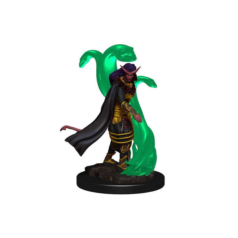 MINIATURAS D&D PREMIUM: TIEFLING FEMALE SORCERER 2