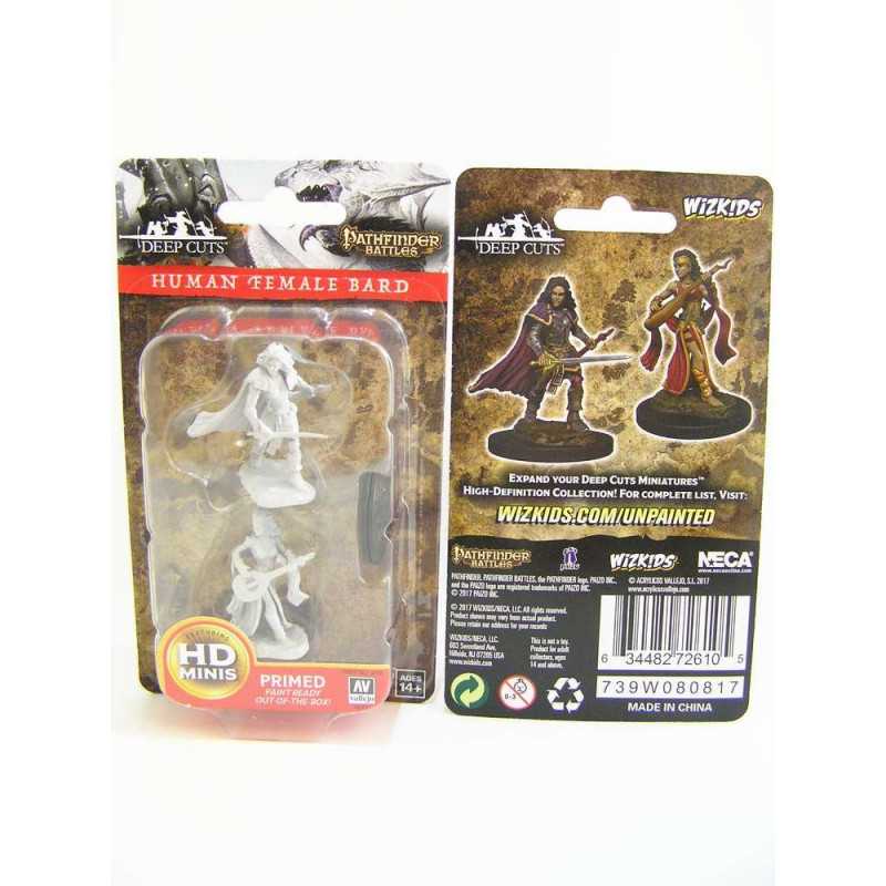 MINIATURAS PATHFINDER: HUMAN FEMALE BARD