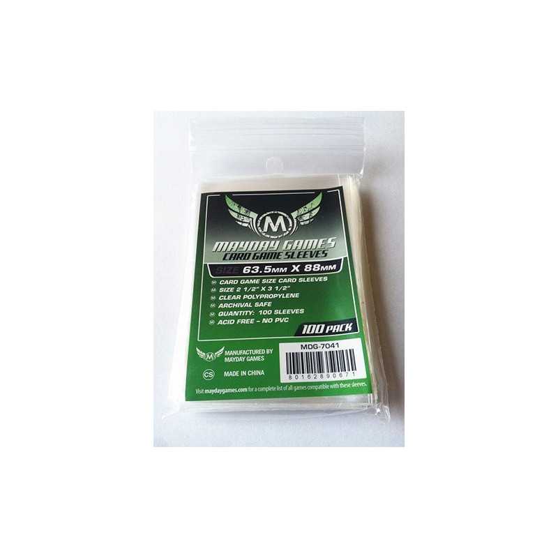 FUNDA CARD GAME VERDE STD_63,5 X 88MM