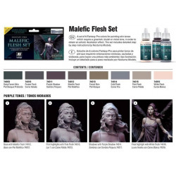 FANTASY-PRO MALEFIC FLESH SET 8x17ml.