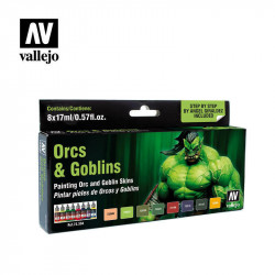 GAME COLOR SET: ORCS & GOBLINS (8)