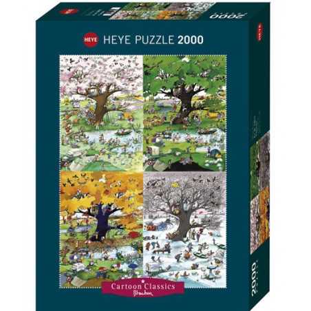 Puzzle 2000 pzs. BLACHON, 4 Seasons