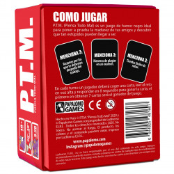 P.T.M. PIENSA TODO MAL