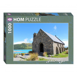 Puzzle 1000 pzs Journeys - Church of the Good Shepherd, Nueva Zelanda