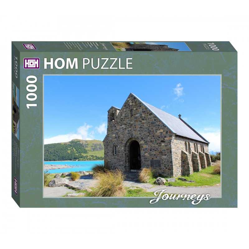 Puzzle 1000 pzs Journeys - Church of the Good Shepherd, Nueva Zelanda