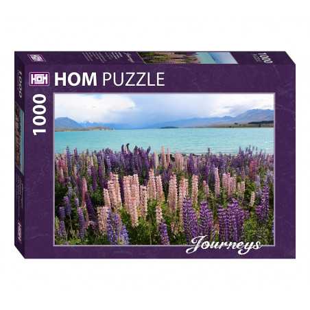 Puzzle 1000 pzs Journeys - Lake Tekapo, Nueva Zelanda