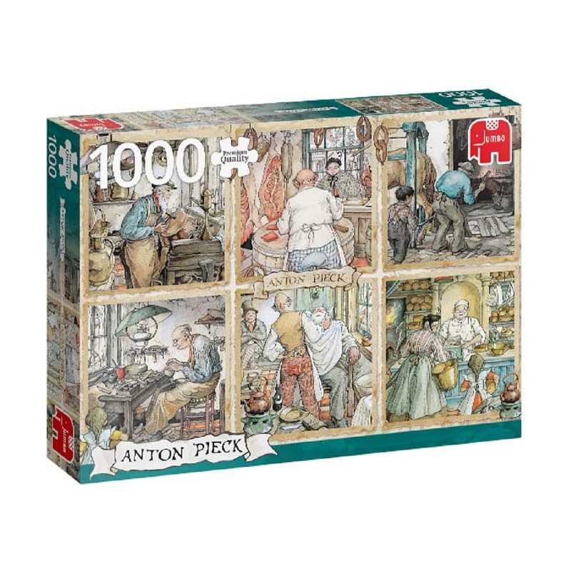 Puzzle 1000 pzs. A. Pieck, Craftmanship