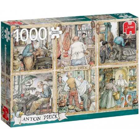 Puzzle 1000 pzs. A. Pieck, Craftmanship