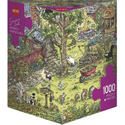 Puzzle 1000 pzs. Simon´s Cat, Garden Adventures