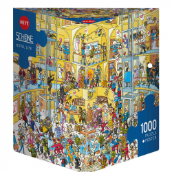 Puzzle 1000 pzs. SCHONE, Hotel Life