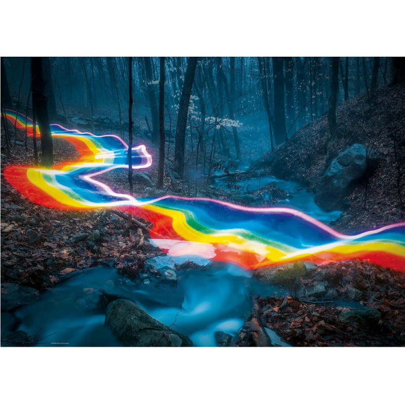 Puzzle 1000 pzs. Magic Forests, Rainbow Road