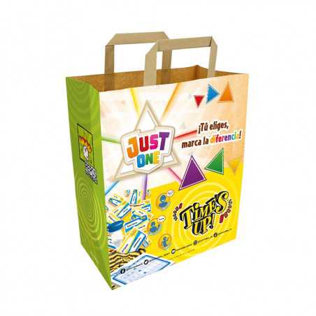 BOLSAS DE PAPEL: JUST ONE/UNLOCK x 400U