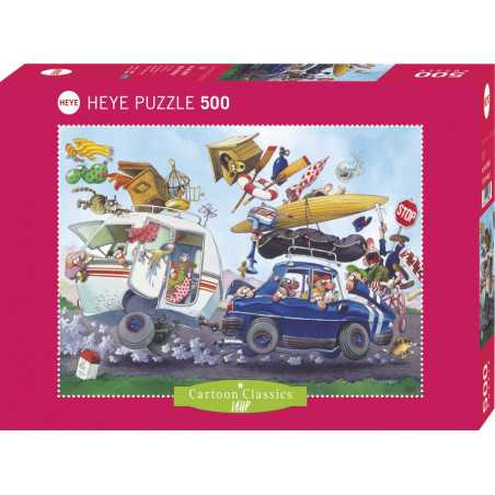 Puzzle 500 pzs. LOUP, Off on Holiday